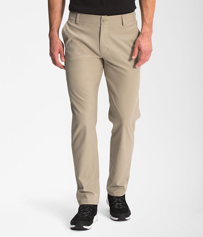 The North Face Mens Pants City Standard Modern Fit 287RYENZH - Beige